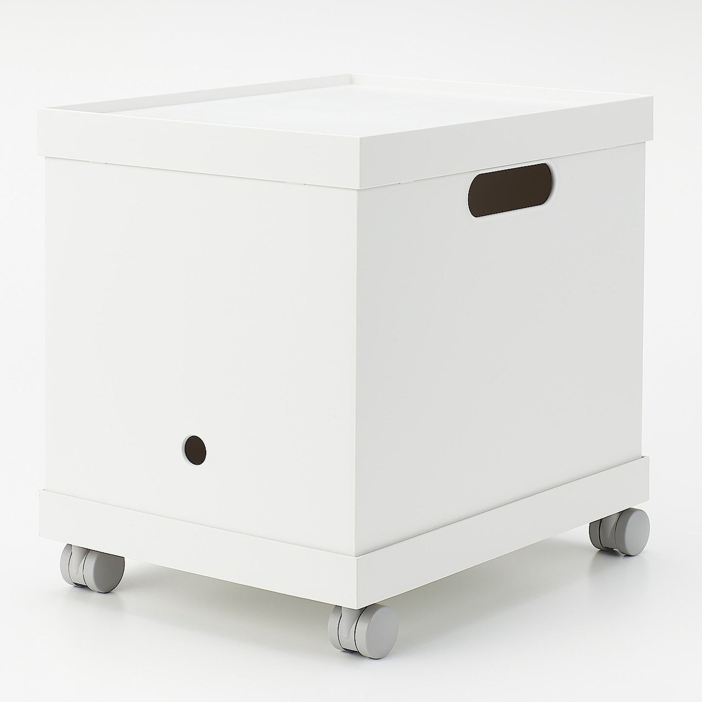 PP File Box White Grey