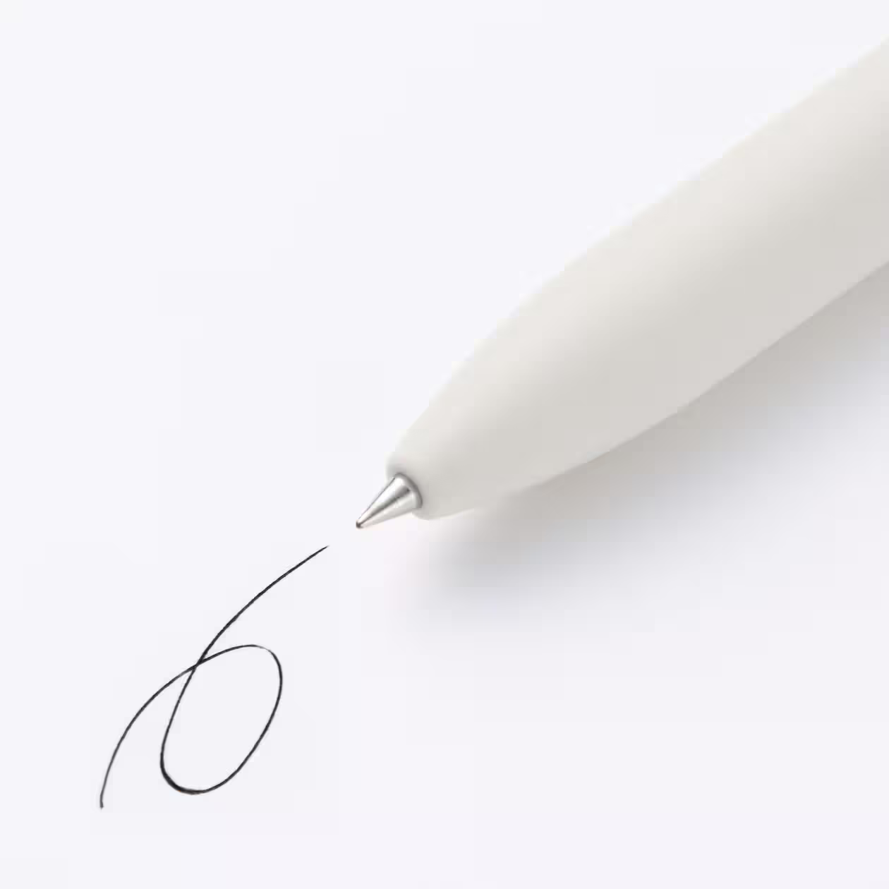 Muji Smooth-Writing Oil-Based Ballpoint Pen – Set of 3 or 6 (Black, Blue, Red)