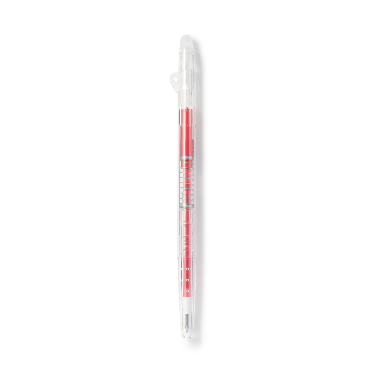 Erasable Slim Ballpoint Pen, 0.38mm Tip, Knock-Style