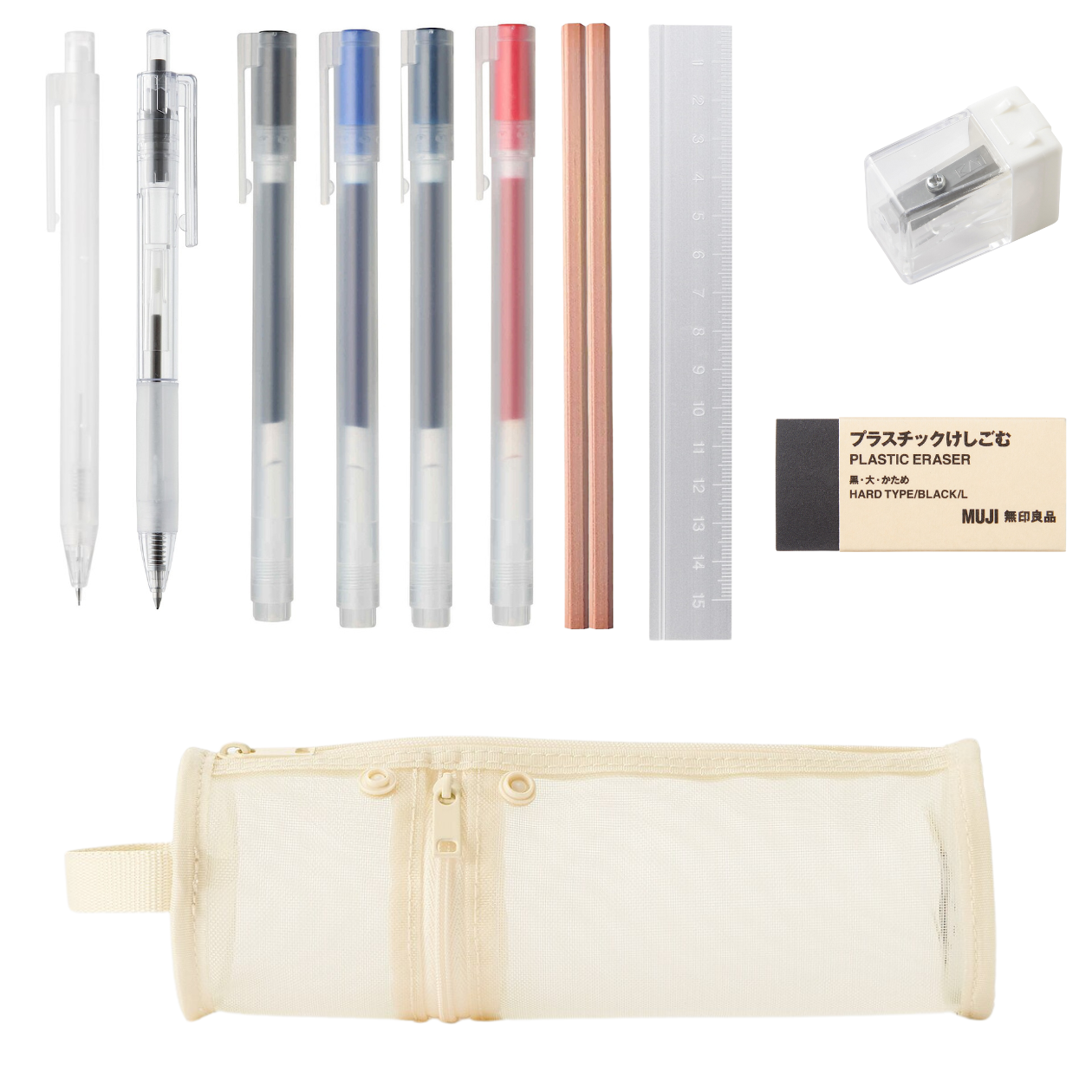 Premium Stationery Gift Set – 11-Piece Edition with Mesh Case