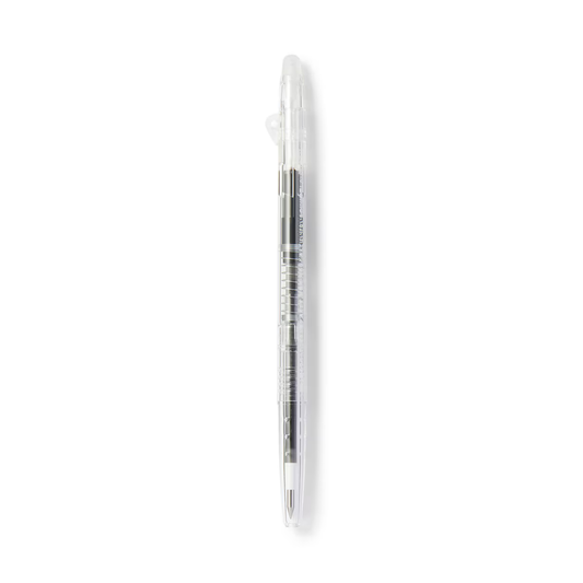 Erasable Slim Ballpoint Pen, 0.38mm Tip, Knock-Style