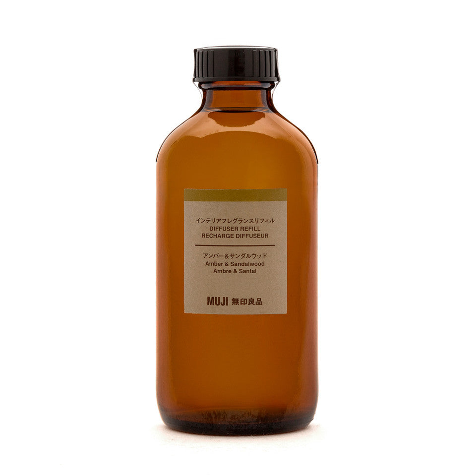 Amber and Sandalwood Reed Diffuser Refill 250ml