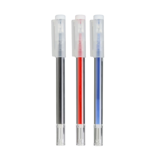 Sets of Muji Erasable Ballpoint Pen ( Black, Blue, Red)
