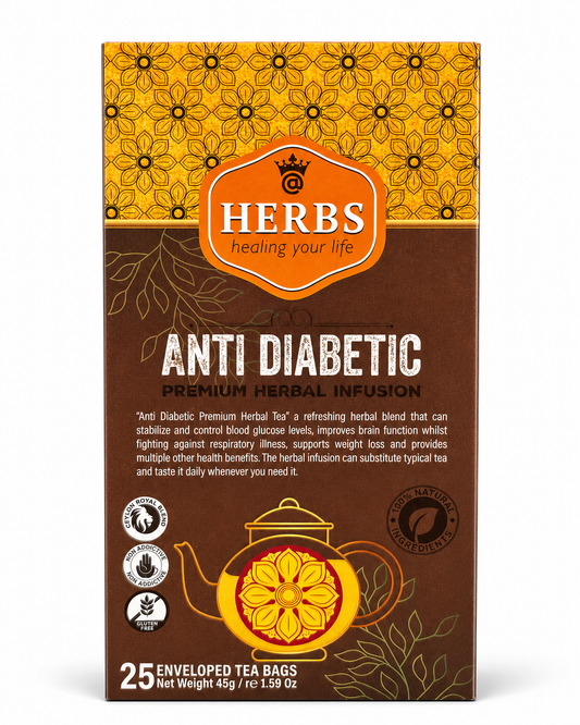 Anti Diabetic Herbal Tea – 25 Tea Bags