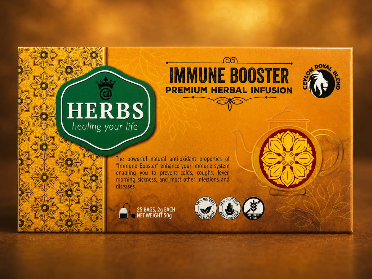 Immune Booster Premium Herbal Infusion – 25 Tea Bags