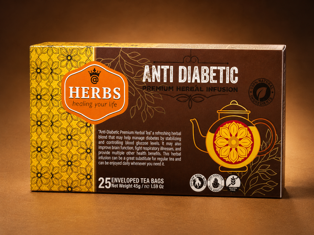 Anti Diabetic Herbal Tea – 25 Tea Bags