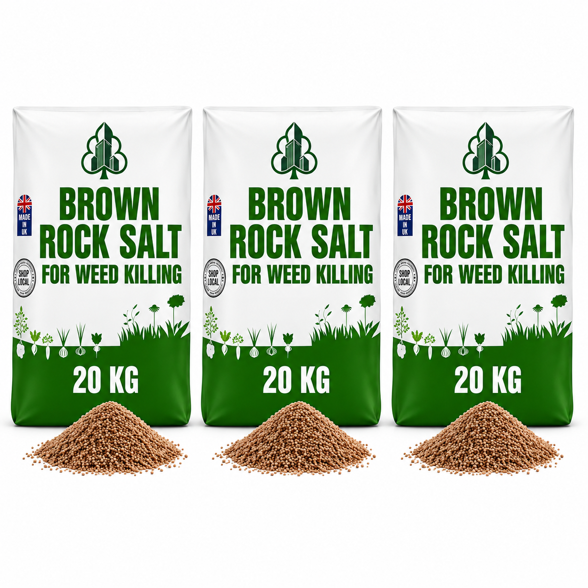 Brown Rock Salt – 20kg