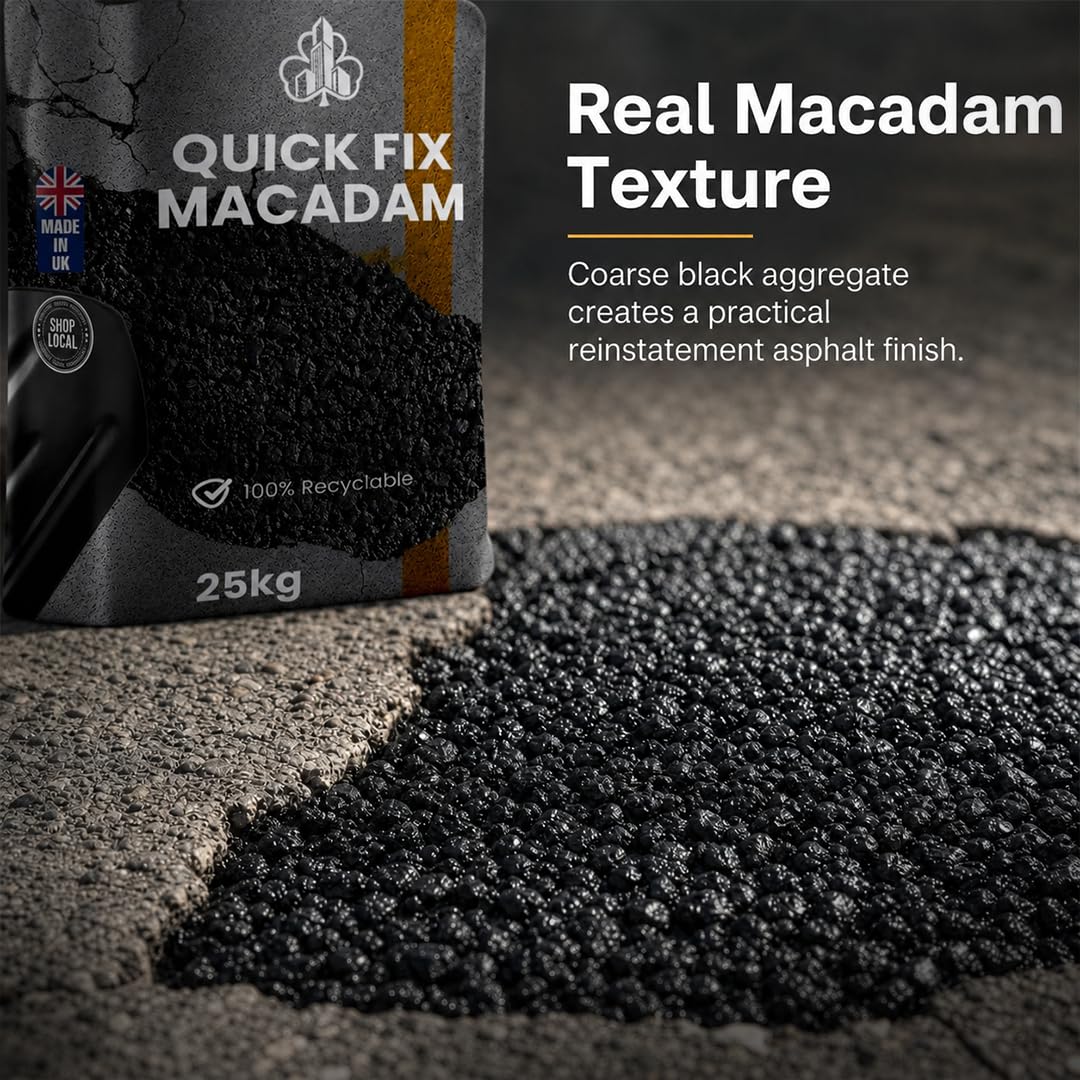 Cold Lay Tarmacadam Repair Kit – 25kg