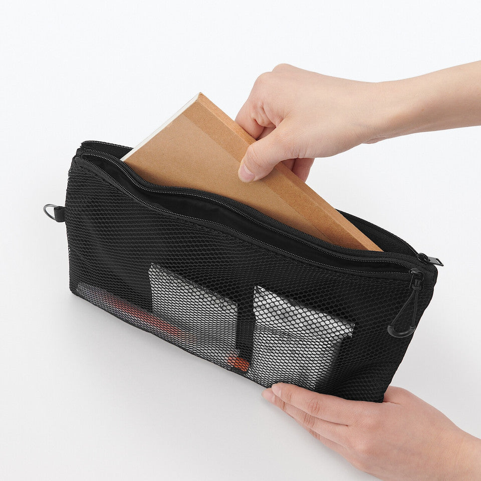 Polyester Double Zip Pouch