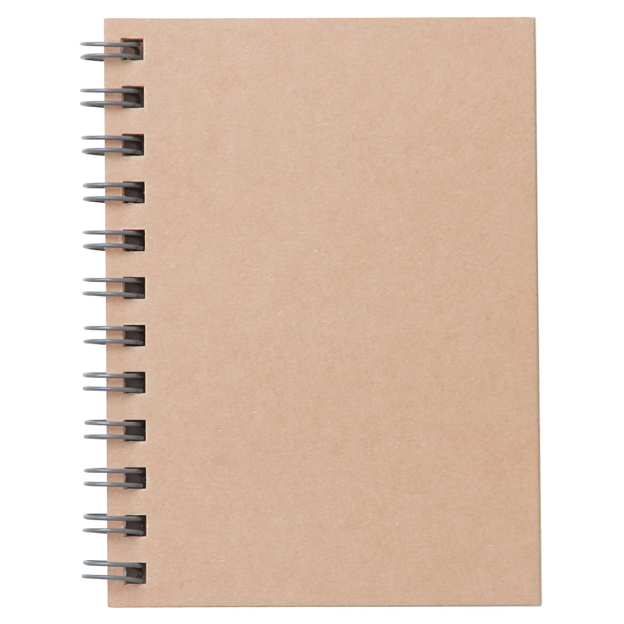 Planting Tree Paper Double Ring Notebook A7 Beige
