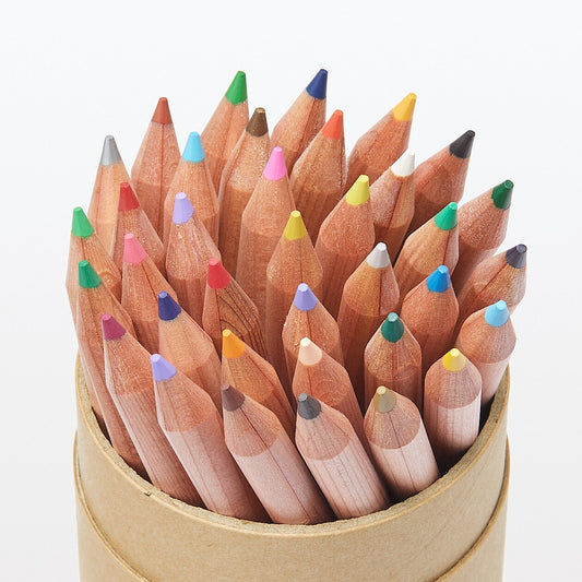 36 Short Coloured Pencils