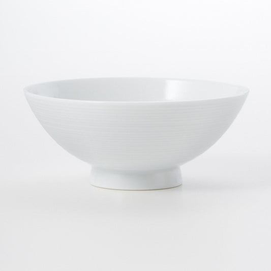 Hakuji White Porcelain Rice Bowl Extra Large