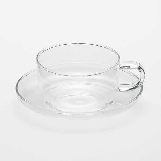 Heat Proof Glass Saucer