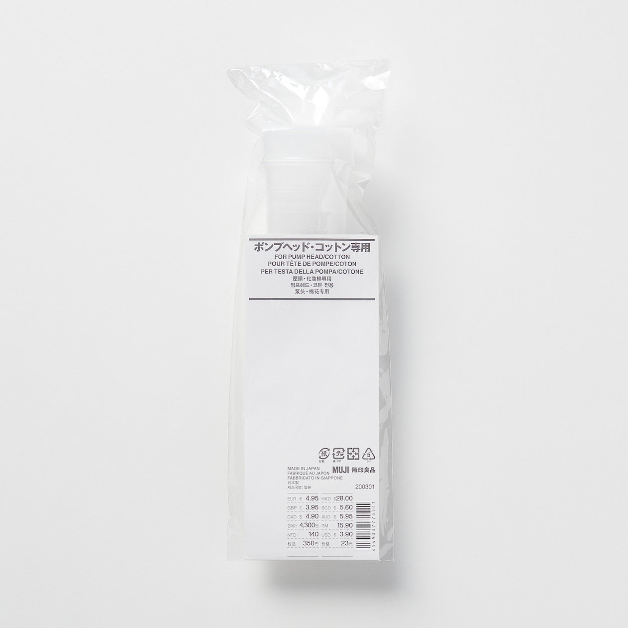Bottle Head ‐ Pump Dispenser