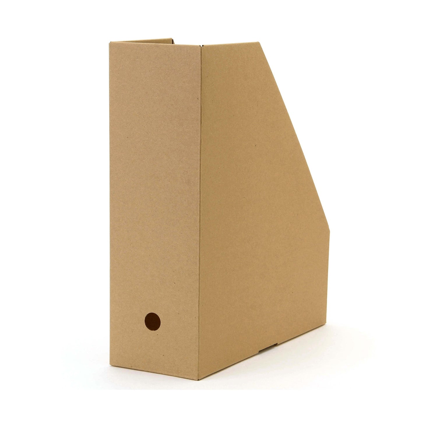 A4 Kraft Angle File Magazine Holders 5PK - Beige