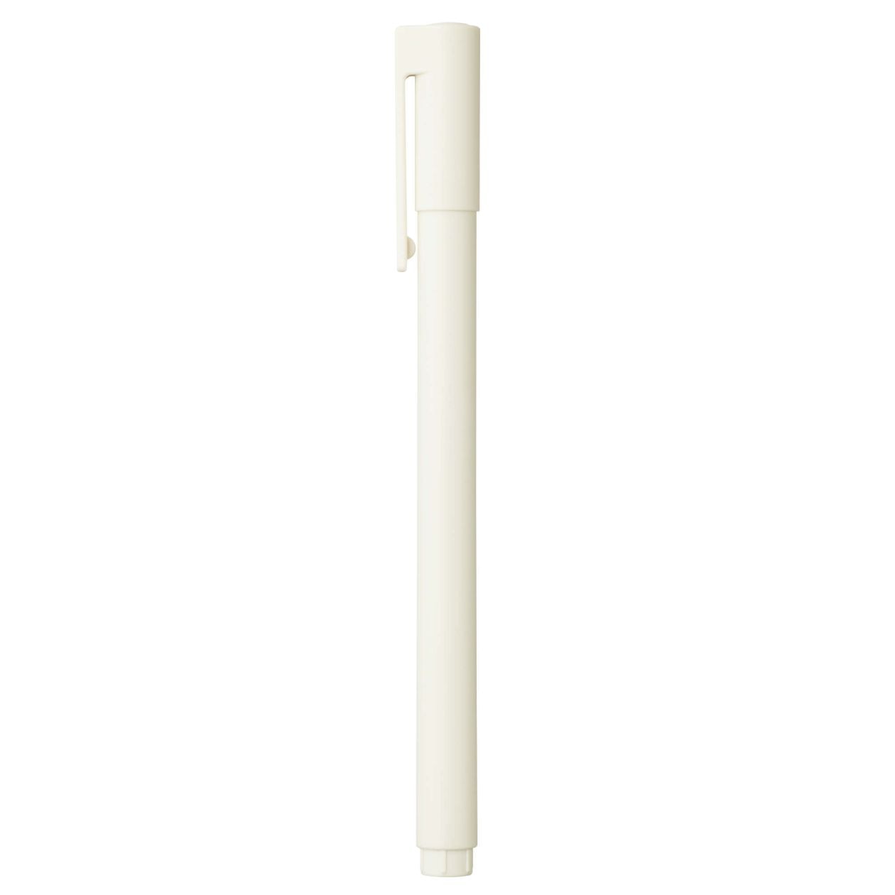 Ballpoint Pen Cap Type Body - White