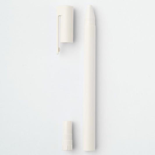 Ballpoint Pen Cap Type Body - White