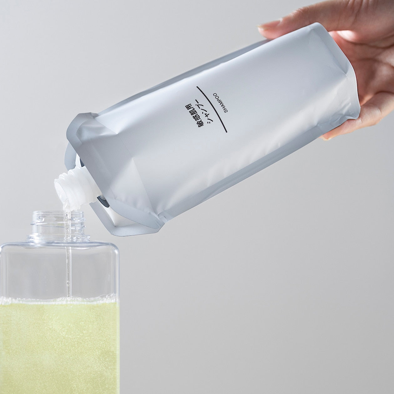 PET Pump Bottle - 400ml Clear 400mL