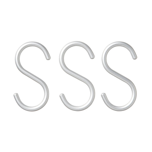 Aluminium Hooks 3 pcsS / W3xH5,5cm