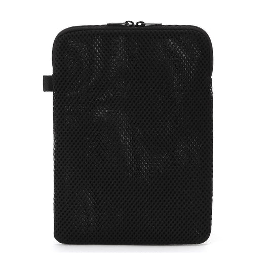 Polyester mesh Cushion case Black L Black 21.5 x 15 cm