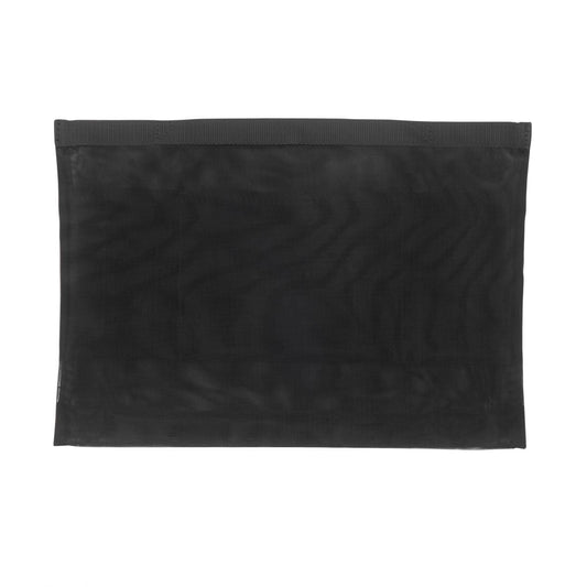NYLON MESH BAG ORGANISER A4 BLACK