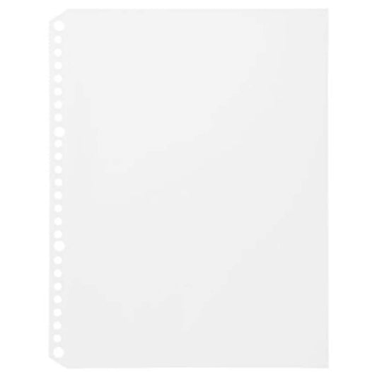 PUNCHED POCKETS REFILL B5