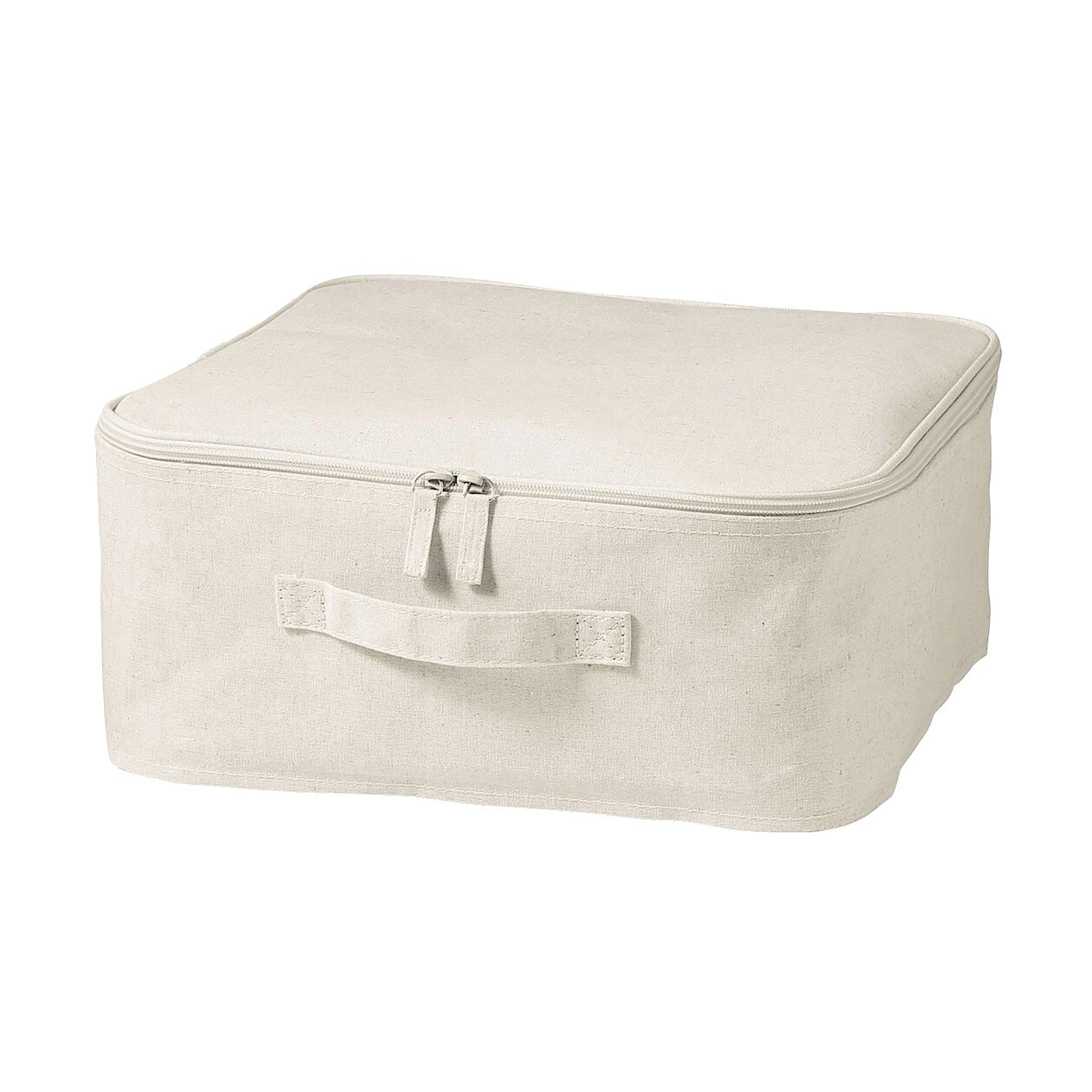 Fabric Storage Box with Lid – 35 x 35 x 16 cm