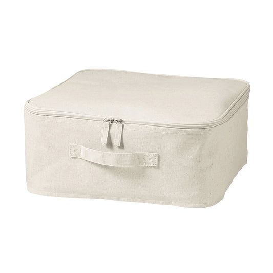 Fabric Storage Box with Lid – 35 x 35 x 16 cm