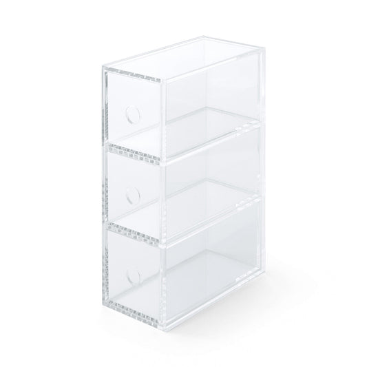 Acrylic Unit with 3 Drawers