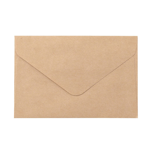 Kraft Paper / Envelope - 70x105 mm, 20pcs