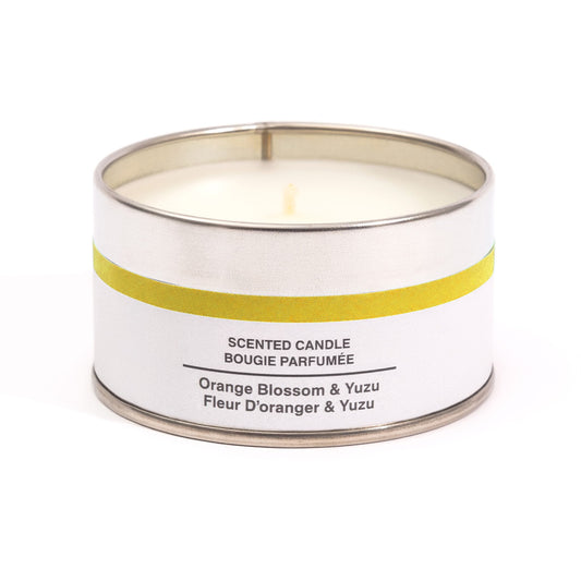 Orange Blossom and Yuzu Tin Candle – 1 Wick