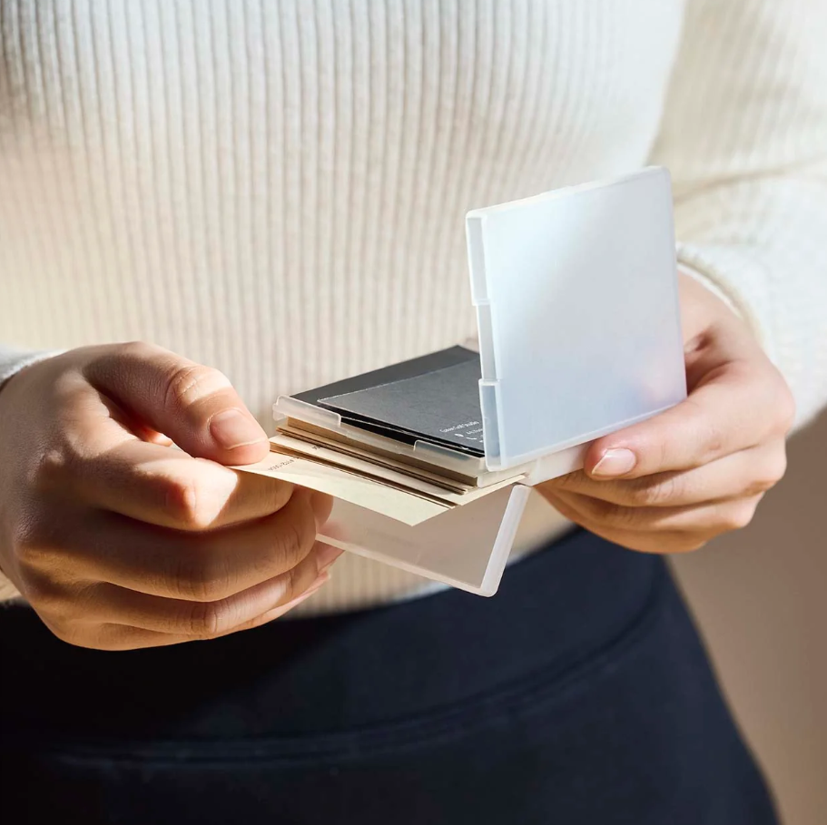 PP Card Holder – 2 Compartments