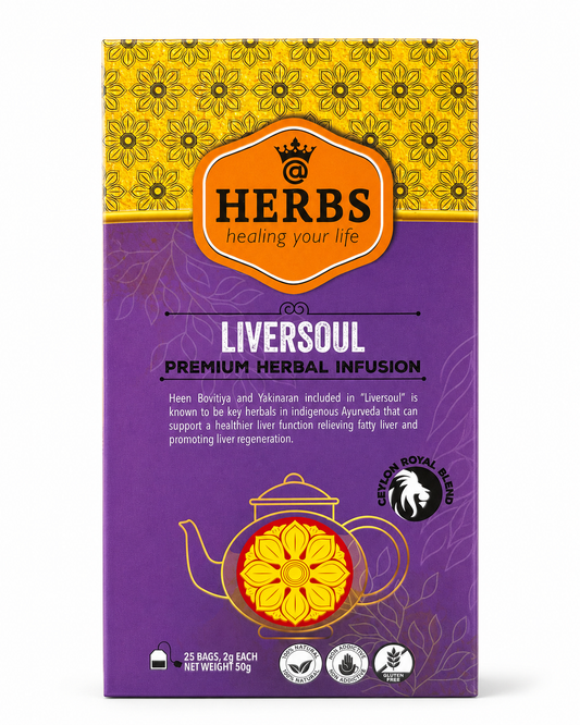 Liversoul Premium Herbal Infusion – 25 Tea Bags
