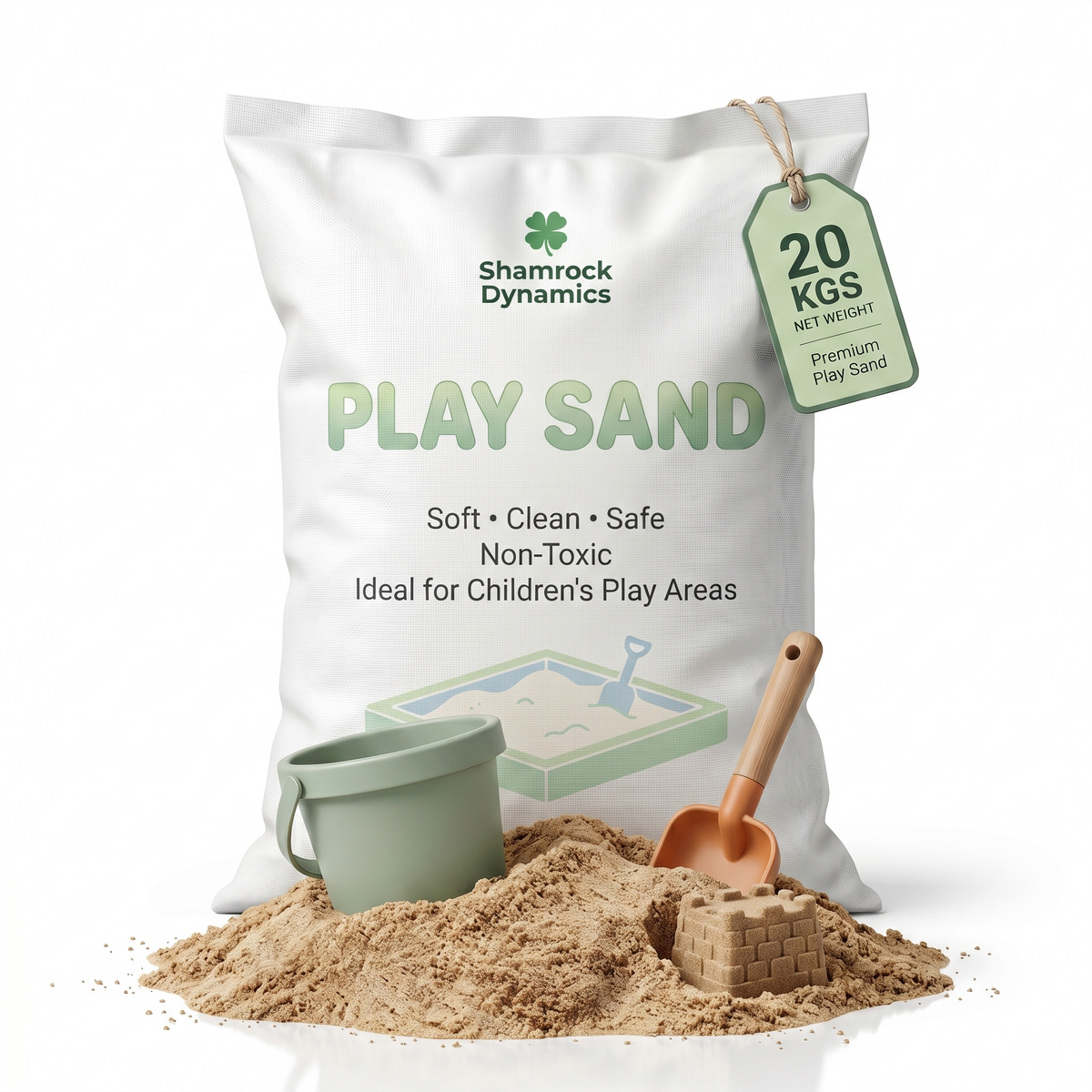 Premium Children's Play Sand – 20kg