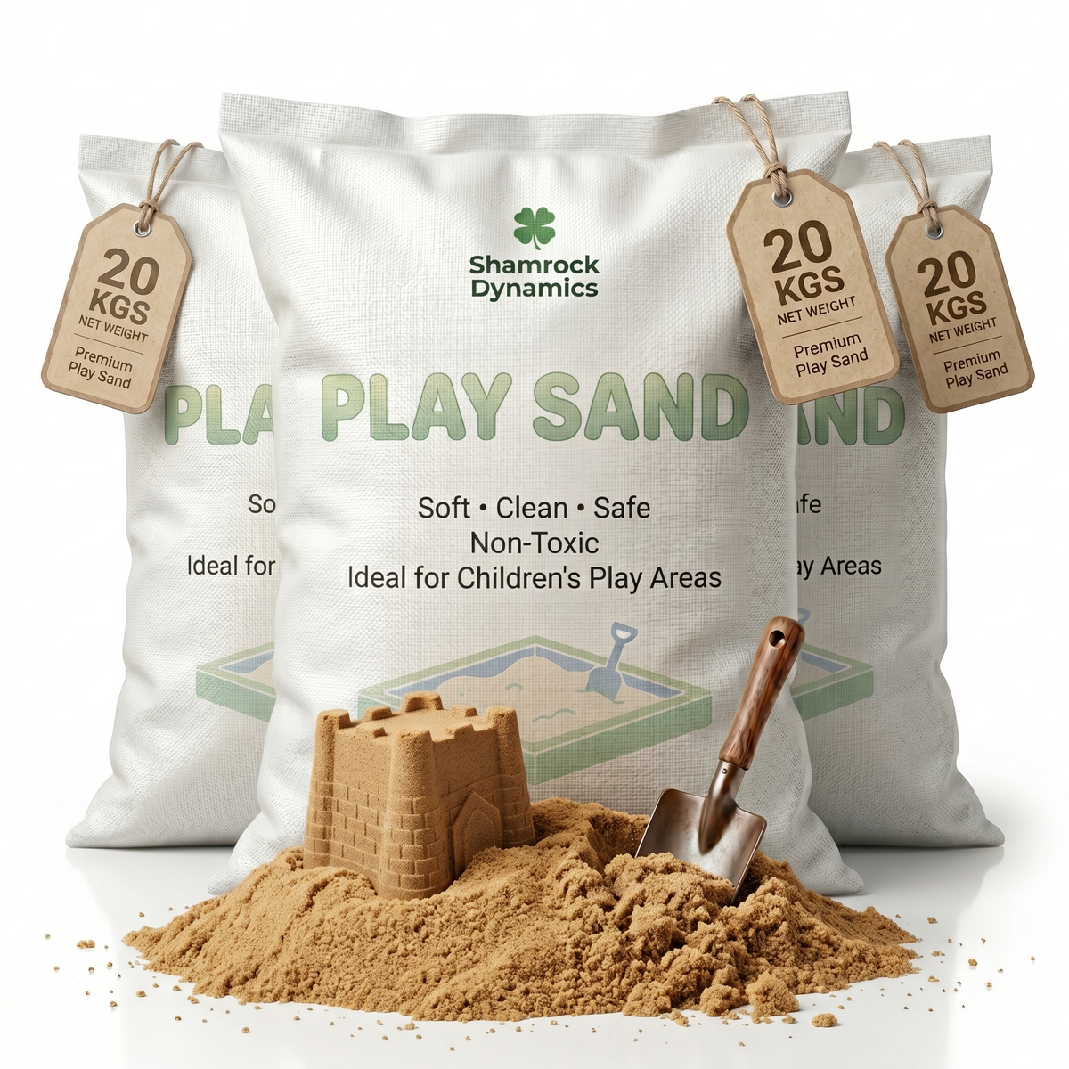 Premium Children's Play Sand – 20kg