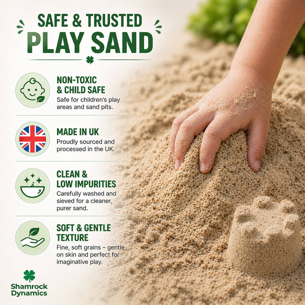 Premium Children's Play Sand – 20kg