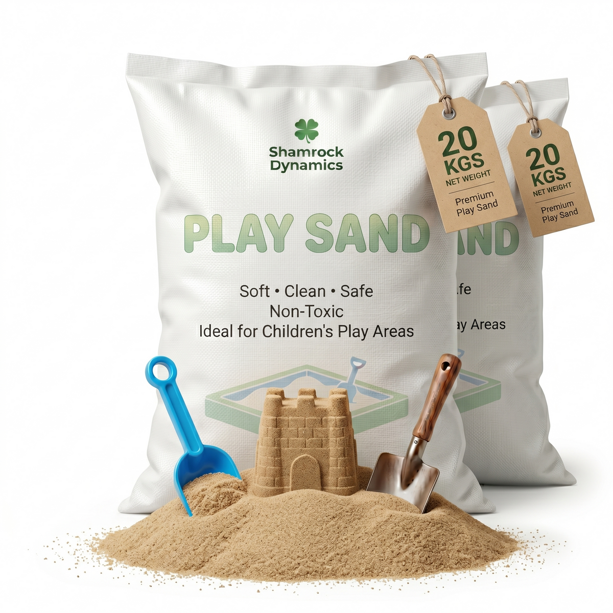 Premium Children's Play Sand – 20kg